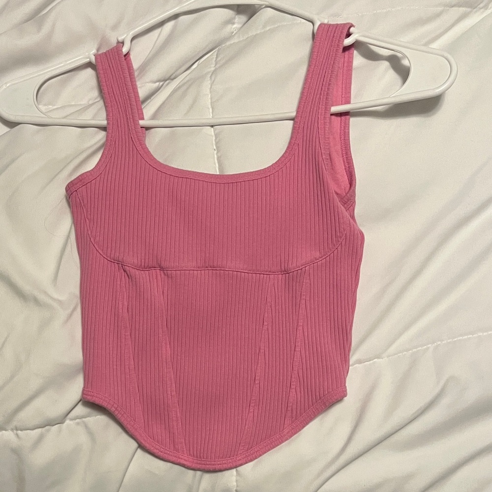 Victoria's Secret Pink Ribbed Camisole